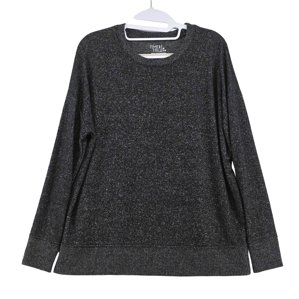 Time and Tru Space Dye Sweater